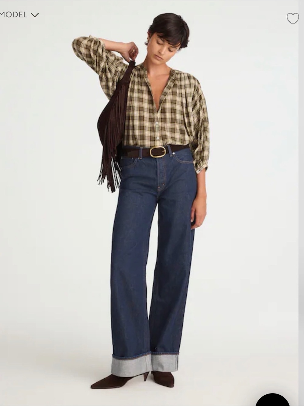 Madewell Low-Slung Baggy Jeans, Size 32